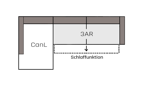 Canape Large L