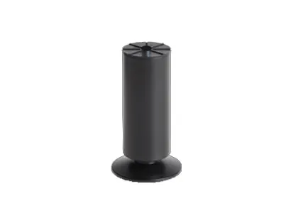 Metallfuß schwarz
