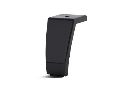 Metallfuß schwarz matt Var.3