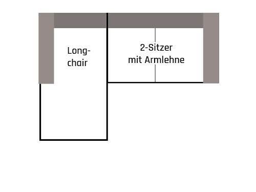 Ecksofa LO Medium L
