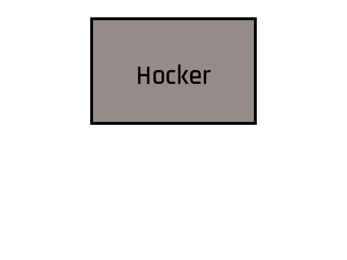 Hockerbank 122x66