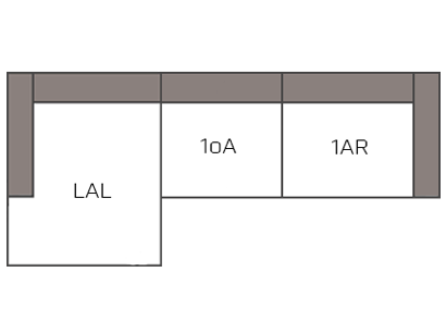 Ecksofa LO 2Small L