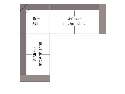 Ecksofa SP Large R