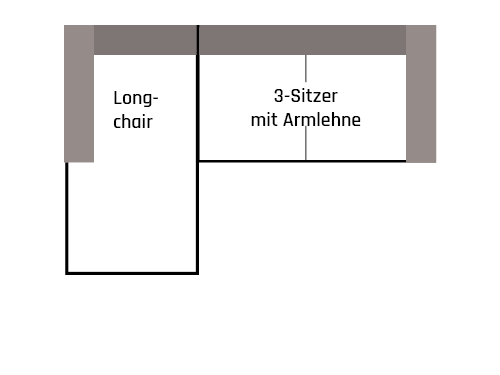 Ecksofa LO Large L