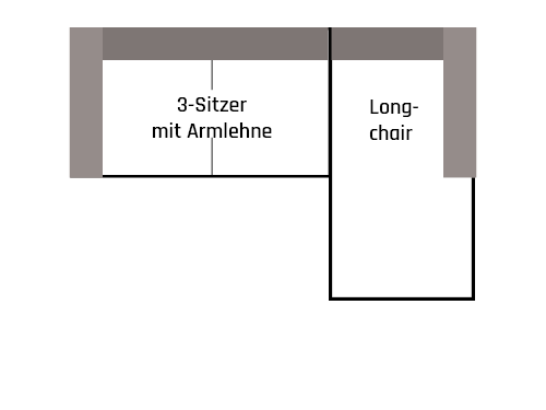 Ecksofa LO Large R