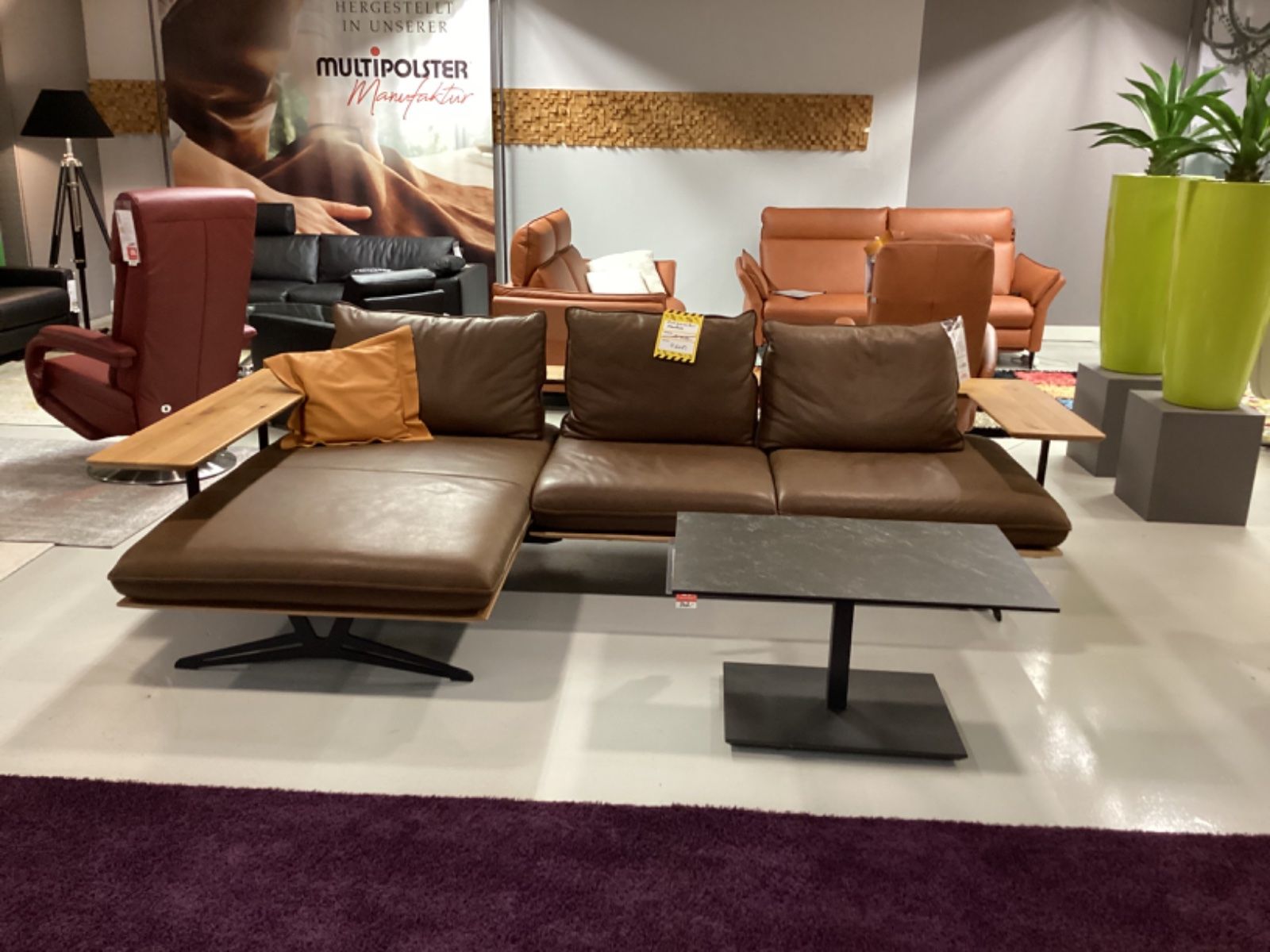 Sofa Couch Ecksofa Koinor Hendson Echt Leder braun Sofa Couch Ecksofa Koinor Hendson Echt Leder braun