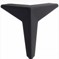 Metallfuß schwarz 13cm