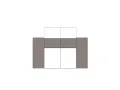 2-Sitzer Sofa 2 B